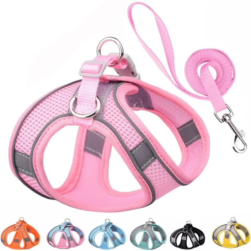 Reflective Harness & Lead Set Reflective Harness & Lead Set