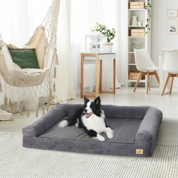 Orthopedic Memory Foam Dog Bed