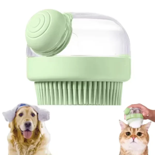 Shampoo Dispensing Bath Brush